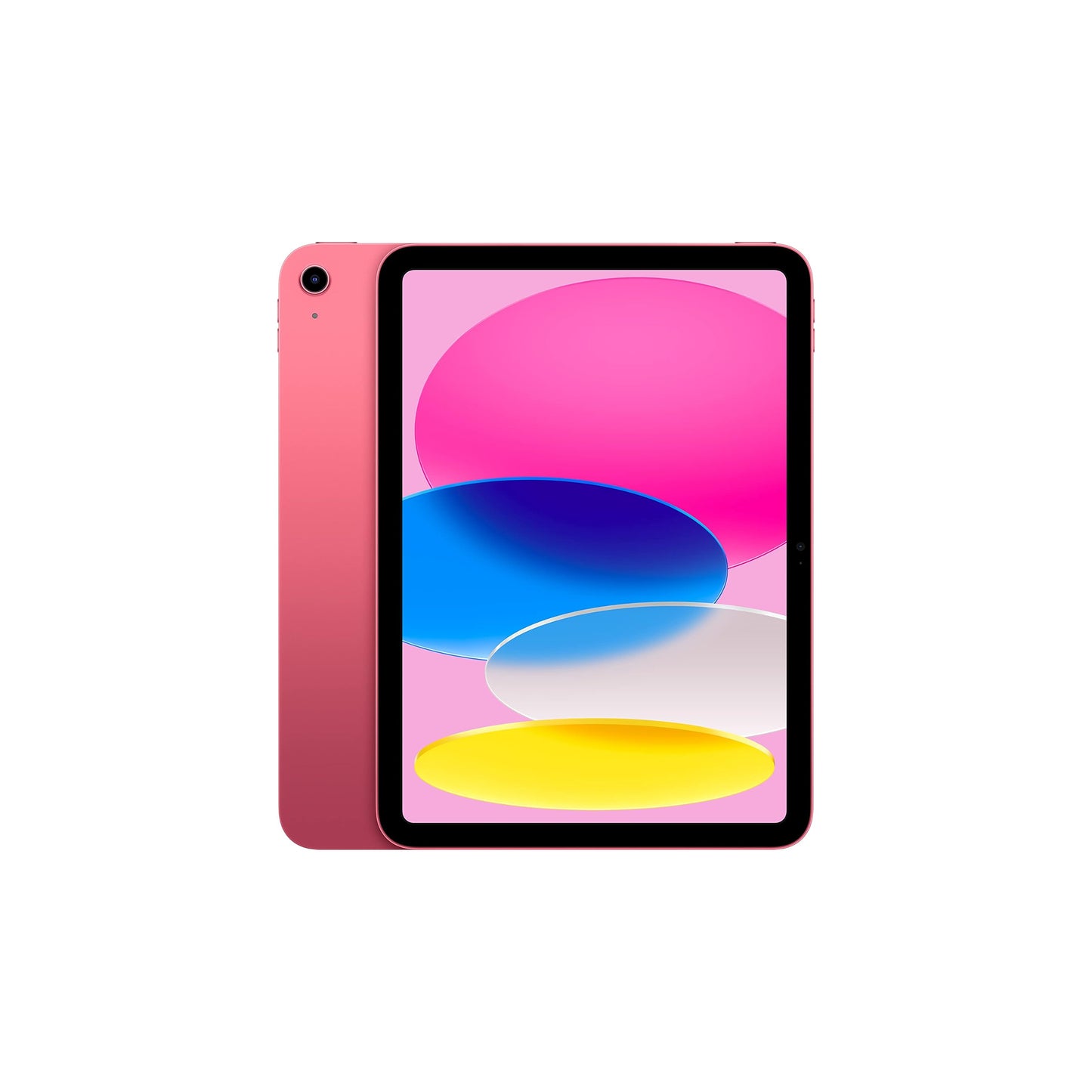Apple iPad (10th Generation): with A14 Bionic chip, 10.9-inch Liquid Retina Display, 64GB, Wi-Fi 6, 12MP front/12MP Back Camera, Touch ID, All-Day Battery Life – Pink