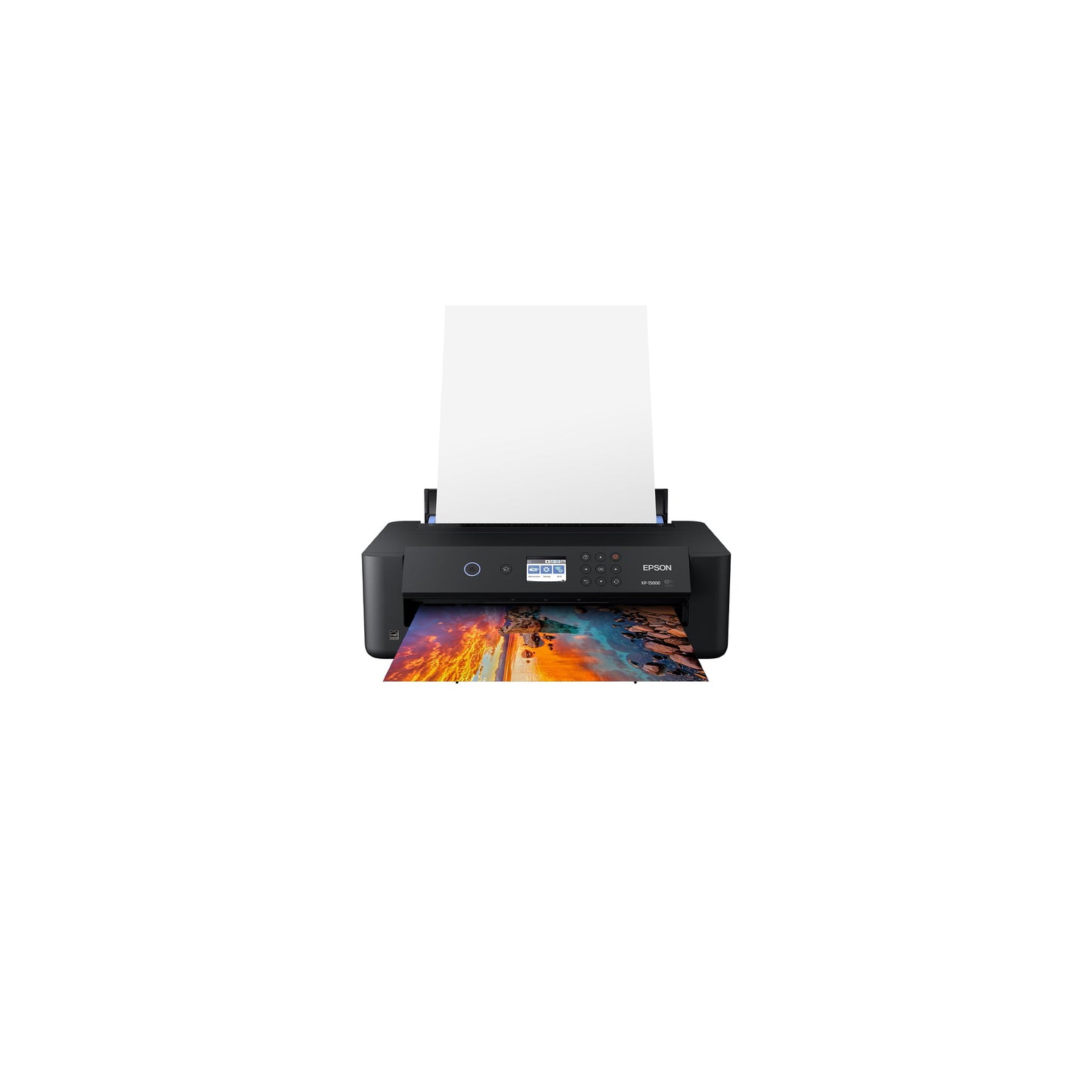 طابعة Epson Expression Photo HD XP-15000 اللاسلكية الملونة ذات التنسيق العريض، جاهزة للتجديد من Amazon Dash، أسود، كبير 