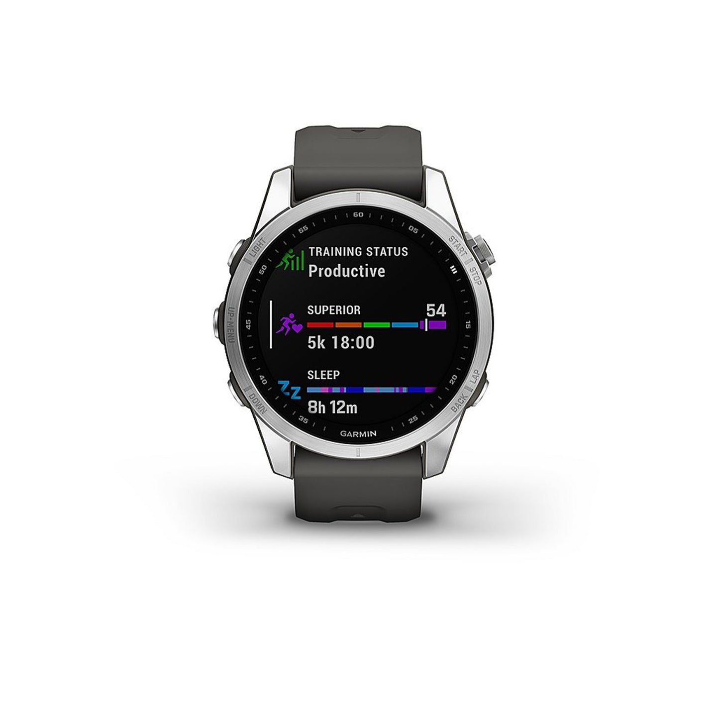 Garmin - fēnix 7S GPS Smartwatch 42 mm Fiber-reinforced polymer - Silver