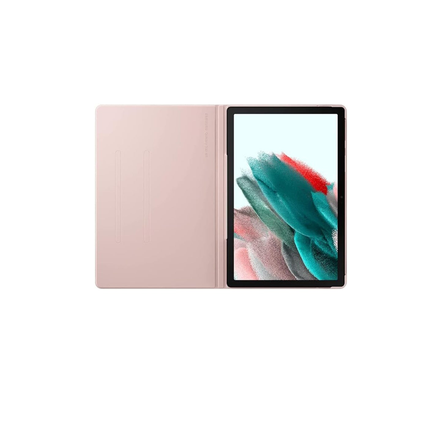 SAMSUNG Galaxy Tab A8 Book Cover, Protective Tablet Case w/ 2 Viewing Angles, Magnetic Design, S Pen Holder, Slim, Lightweight, US Version, Pink Gold