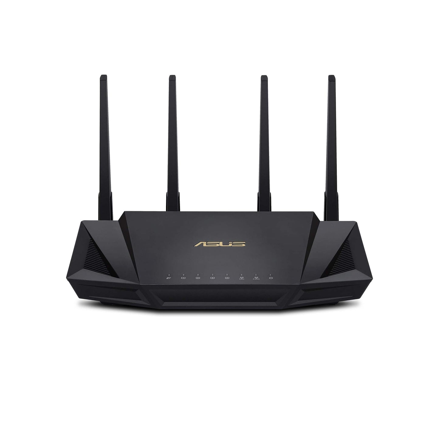 ASUS RT-AX3000 Ultra-Fast Dual Band Gigabit Wireless Router - Next Gen WiFi 6, Adaptive QoS, and AiProtection by Trend Micro | 1x WAN, 4x 1G LAN, 1x USB 3.0 - AiMesh Compatible