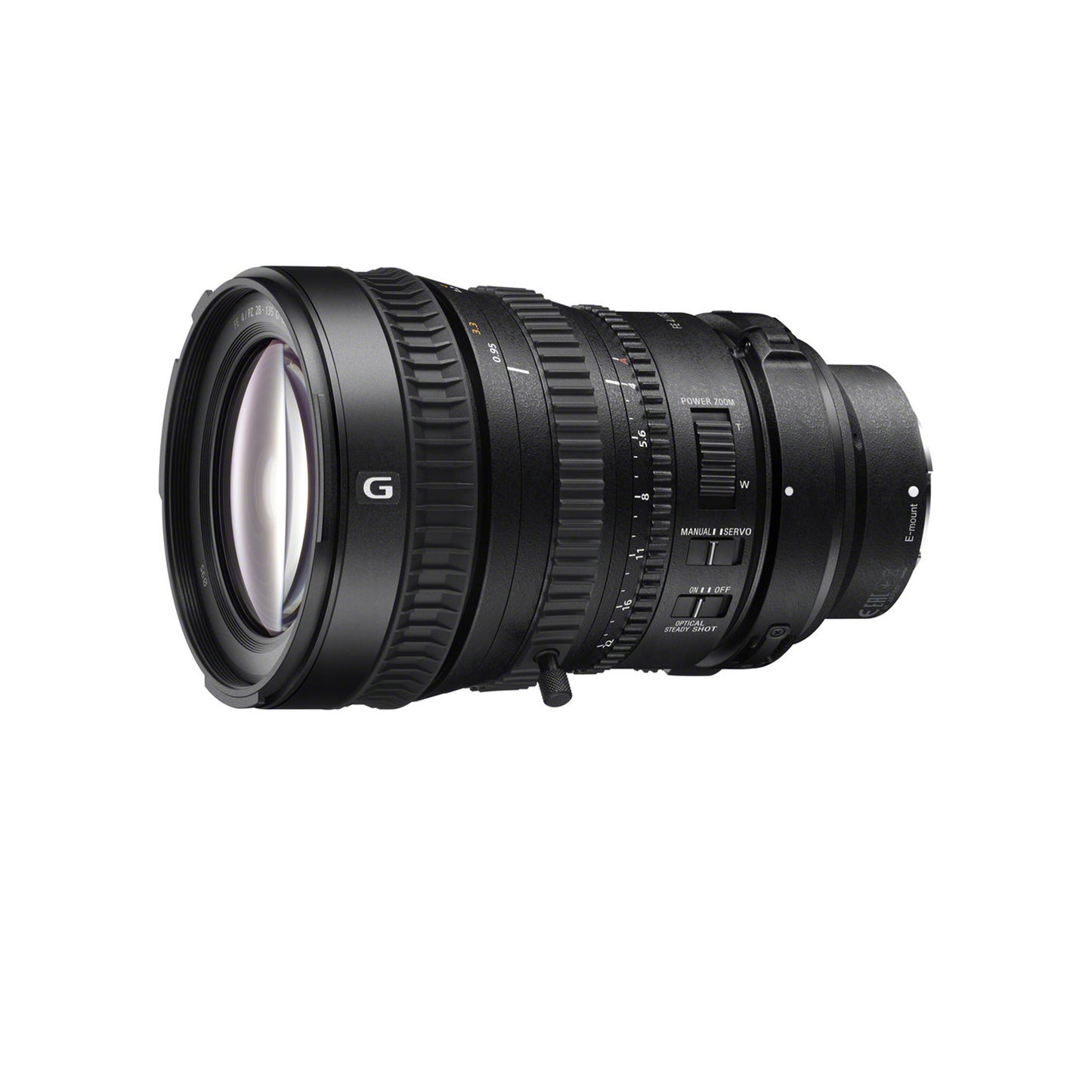 FE PZ 28-135mm F4 G OSS Full-frame Telephoto Power Zoom Lens with Optical SteadyShot