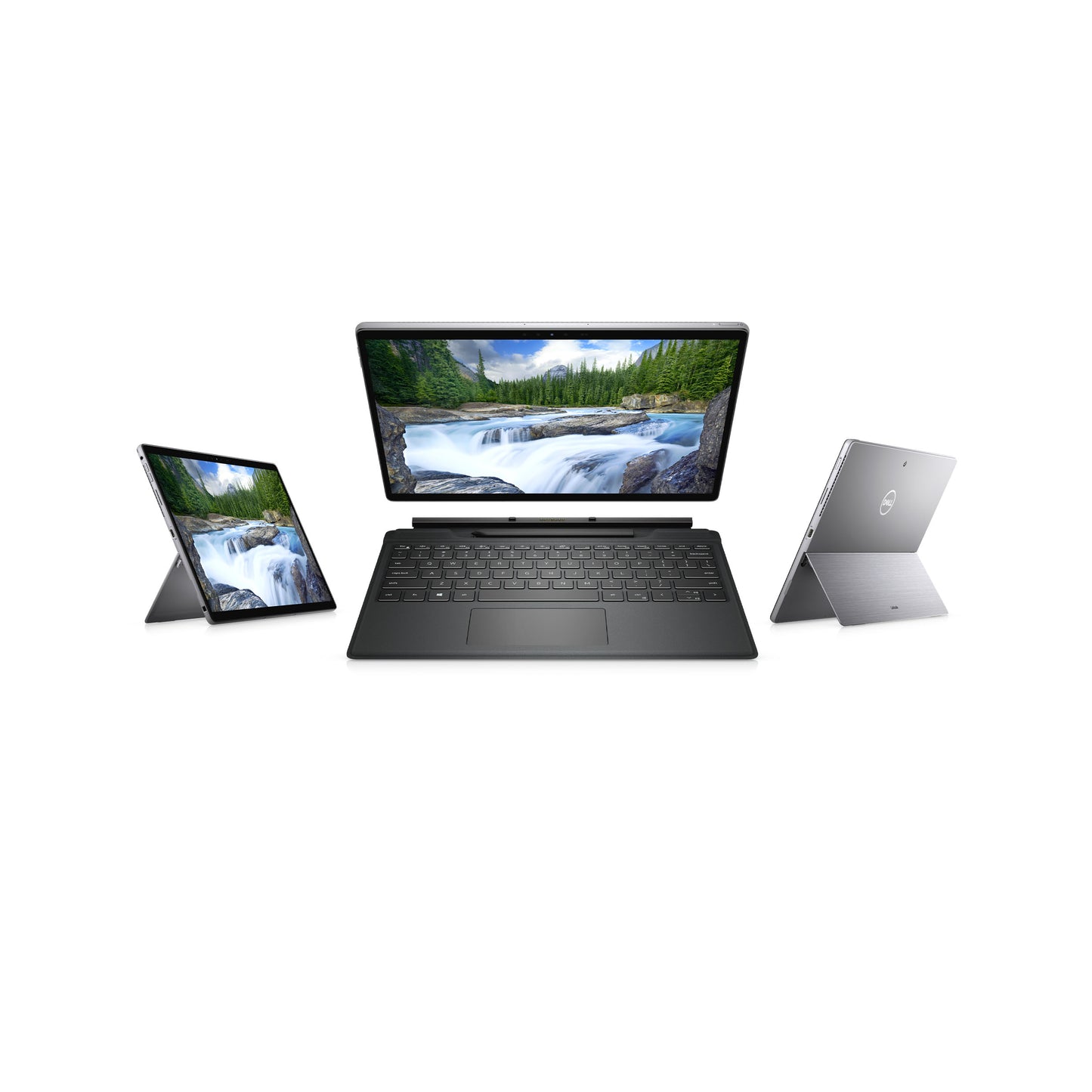 لوحة مفاتيح السفر القابلة للفصل طراز Latitude 7320 من Dell 