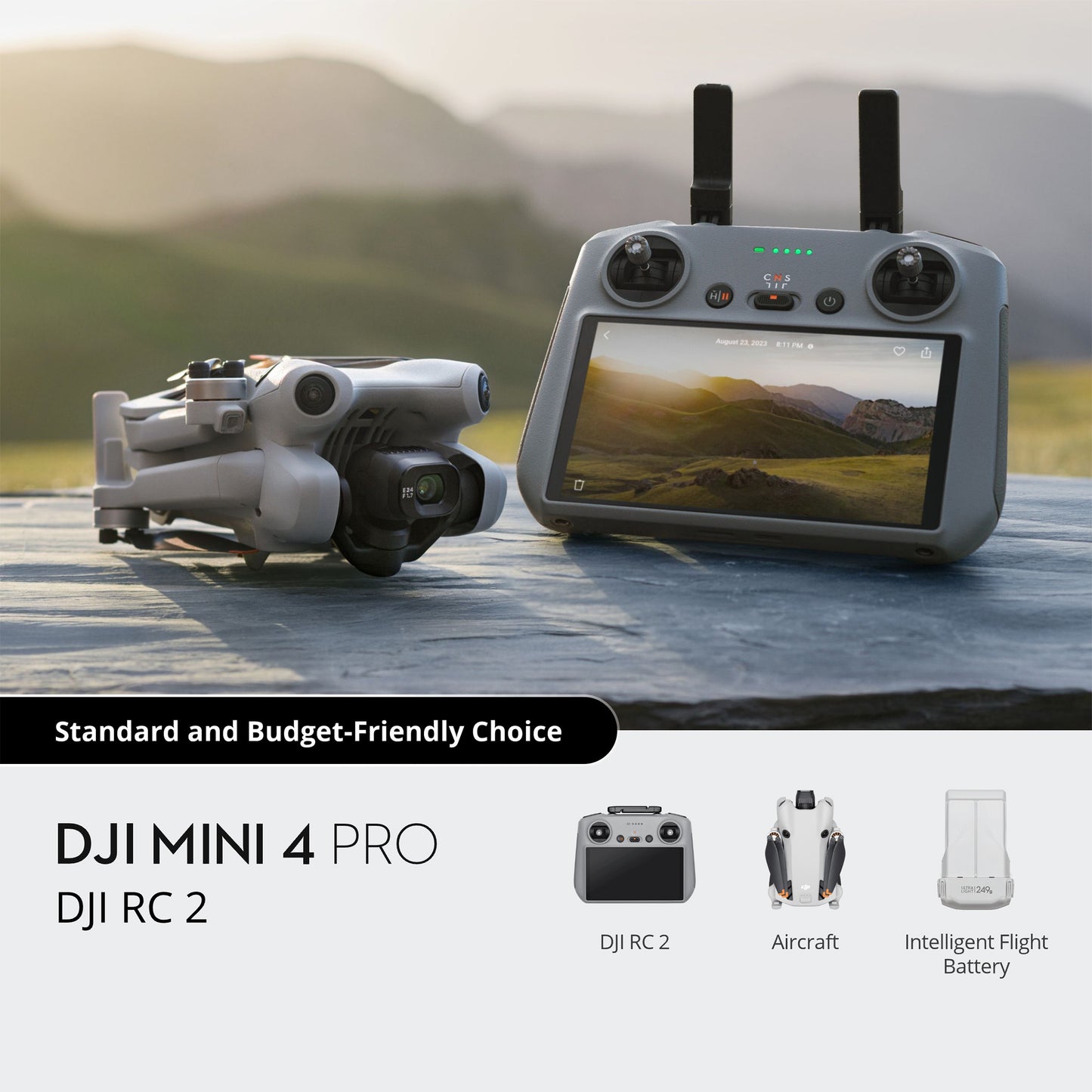 DJI Mini 4 Pro (DJI RC 2)