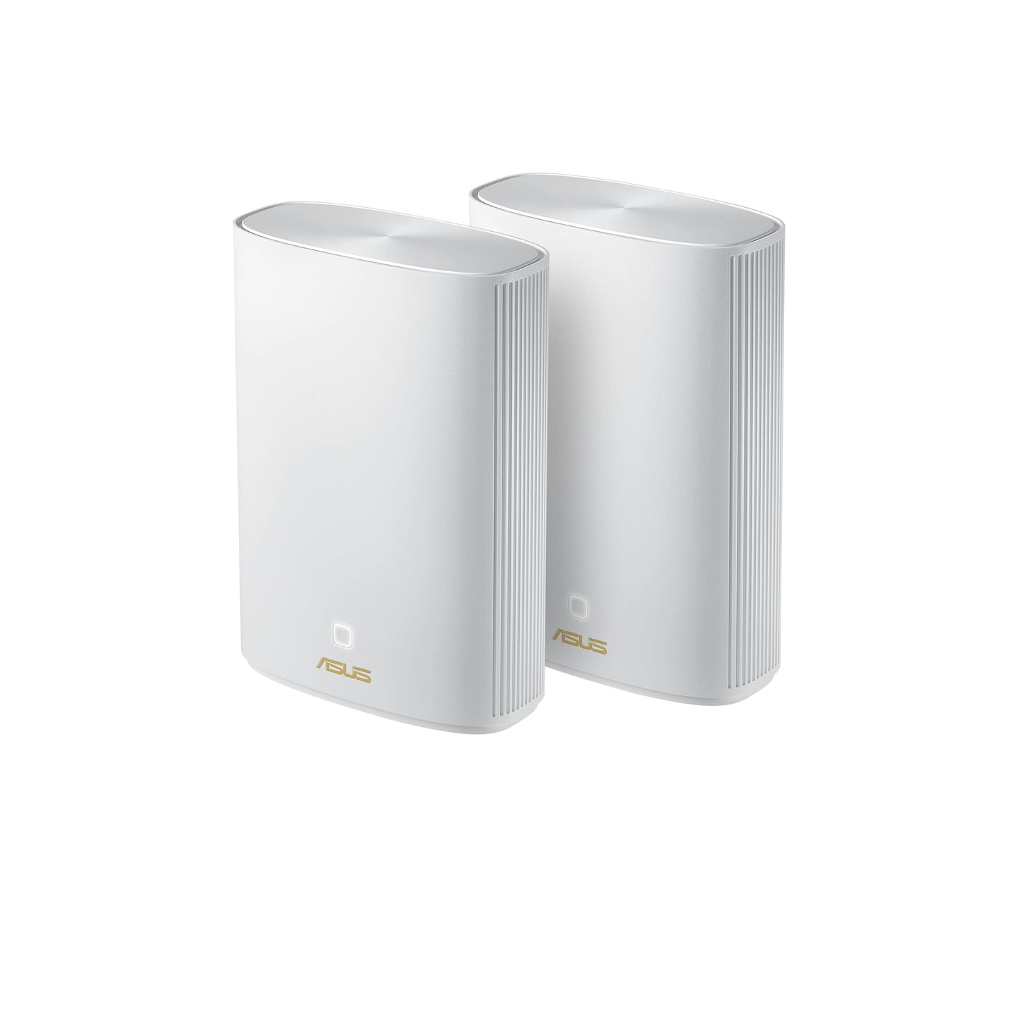 نظام ASUS ZenWiFi AX Hybrid Powerline Mesh WiFi6 (XP4) 2PK - تغطية منزلية كاملة تصل إلى 5,500 قدم مربع. &amp; 6+ غرف للجدران السميكة، وAiMesh، وأمان مجاني مدى الحياة، وإعداد سهل، ومعيار HomePlug AV2 MIMO 