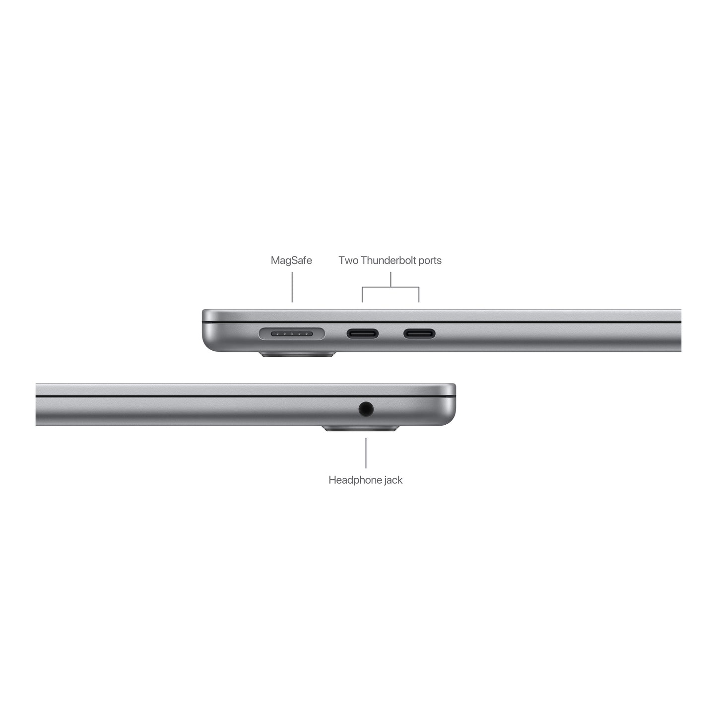 Apple - لاب توب MacBook Air 13 بوصة - شريحة M3 - ذاكرة 24 جيجابايت - SSD 512 جيجابايت (أحدث طراز) 