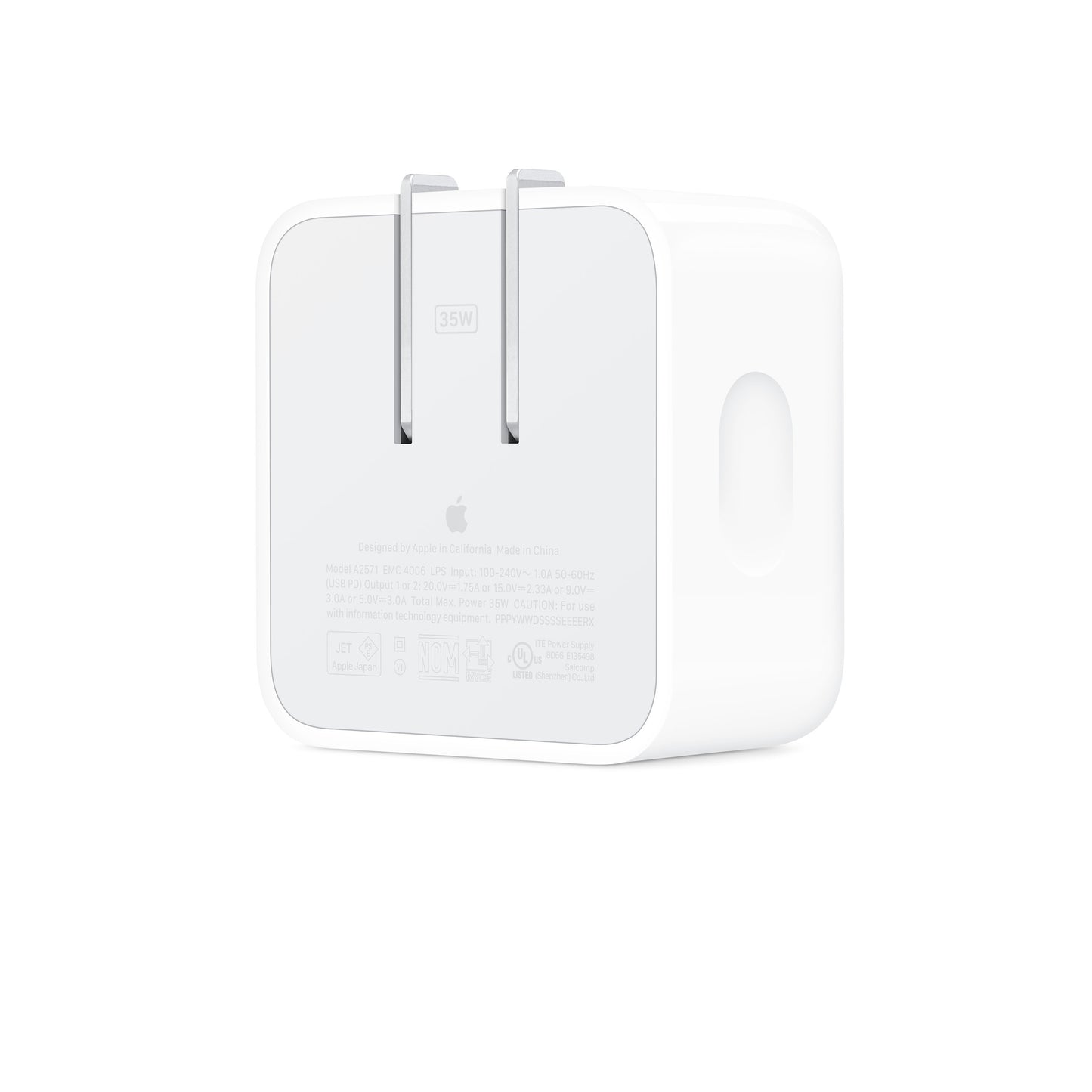 35W Dual USB-C Port Compact Power Adapter