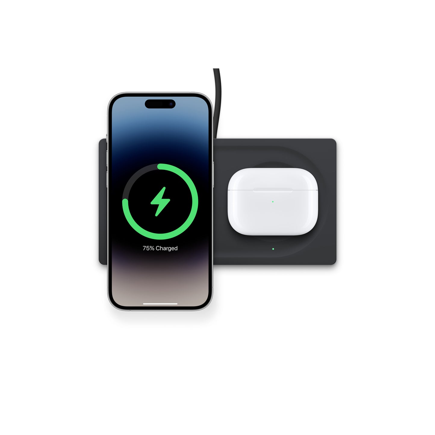 Belkin BOOST CHARGE PRO 2-in-1 Wireless Charger Pad with MagSafe