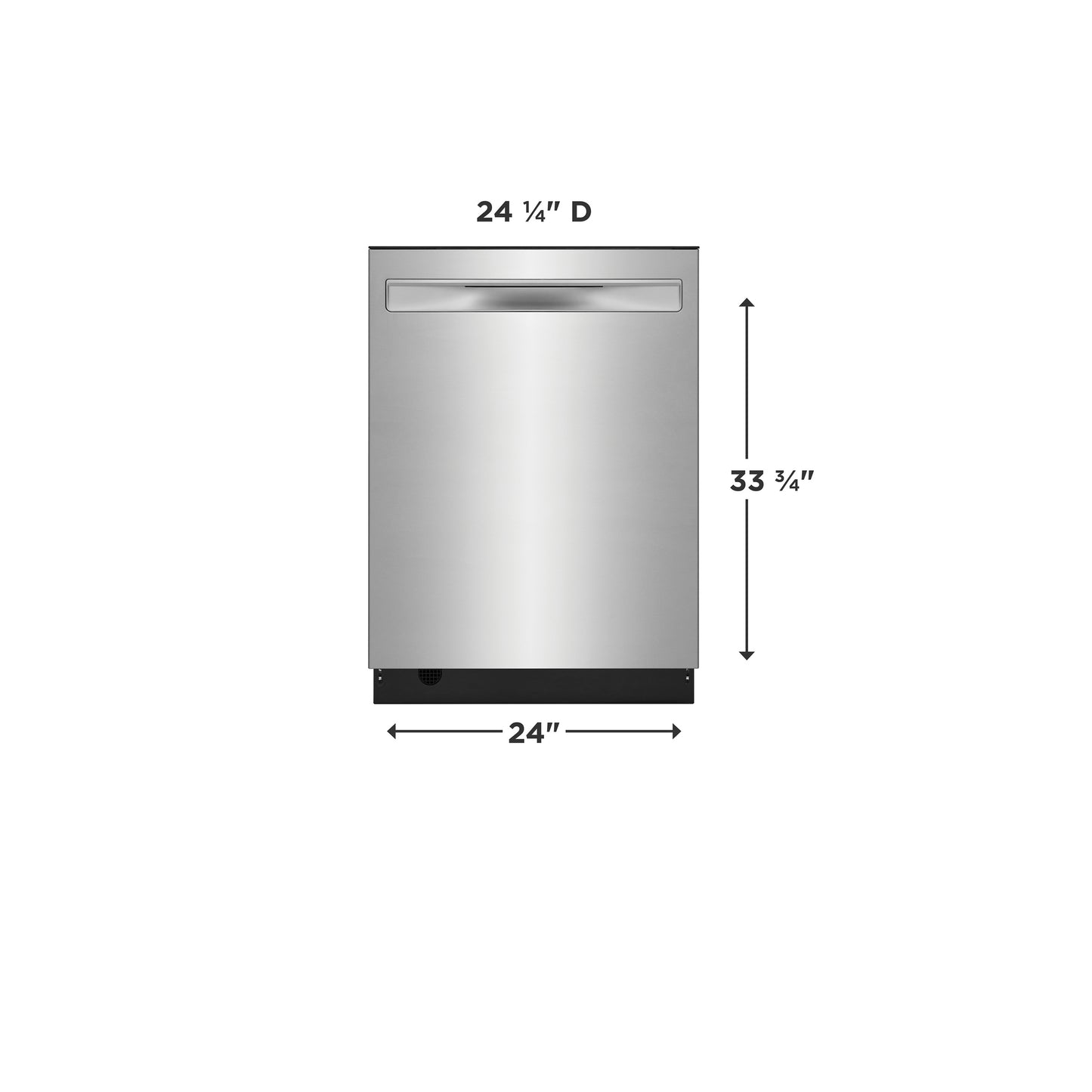 Frigidaire 24" Stainless Steel Tub Dishwasher