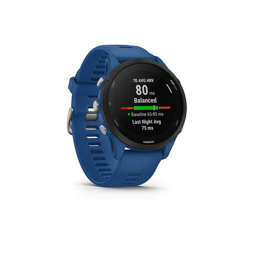 Garmin - Forerunner 255 GPS Smartwatch 46 mm Fiber-reinforced polymer - Tidal Blue