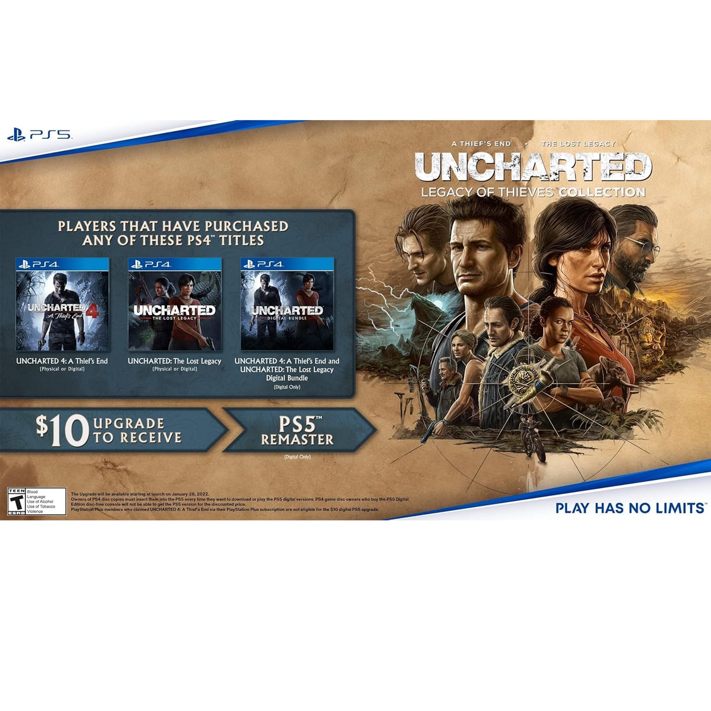 UNCHARTED: Legacy of Thieves Collection - PlayStation 5