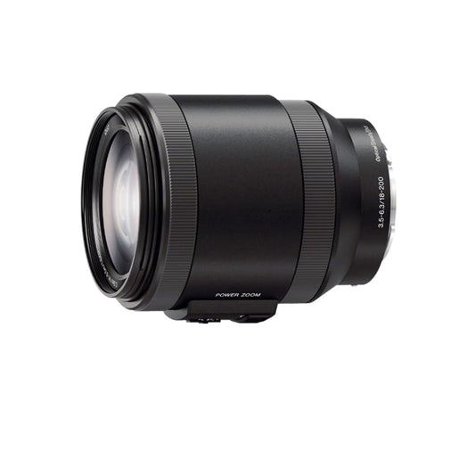 E PZ 18–200 mm F3.5-6.3 OSS APS-C Telephoto Power Zoom Lens with Optical SteadyShot