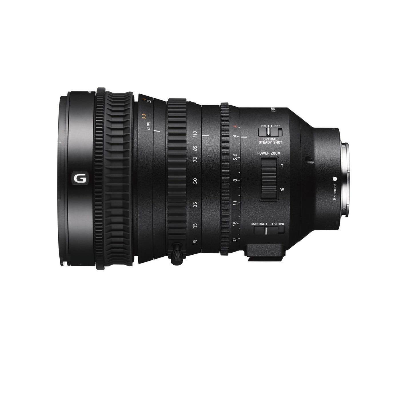 E PZ 18–110 mm F4 G OSS APS-C Standard Power Zoom G Lens with Optical SteadyShot