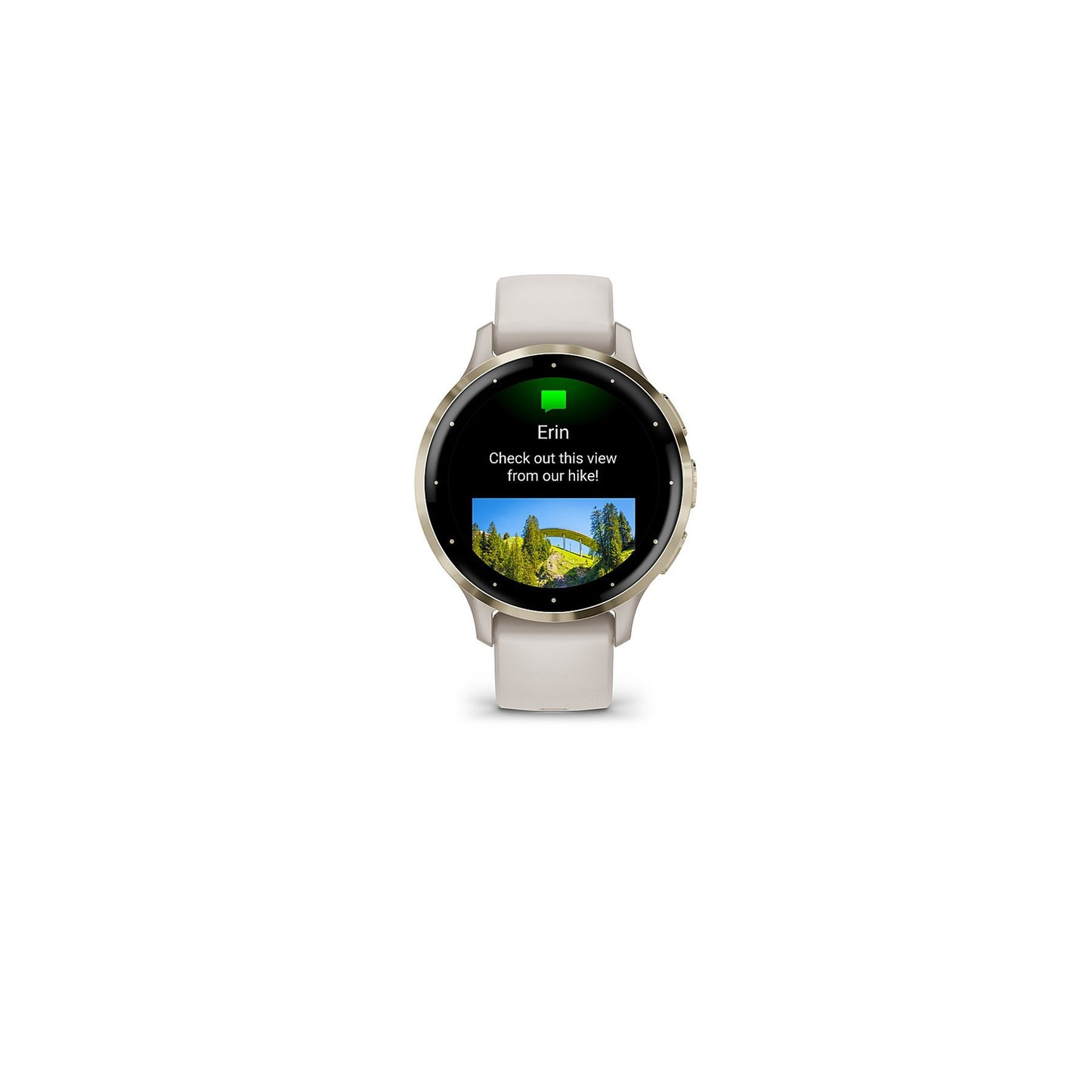 Garmin - Venu 3S GPS Smartwatch 41 mm Fiber-reinforced polymer -