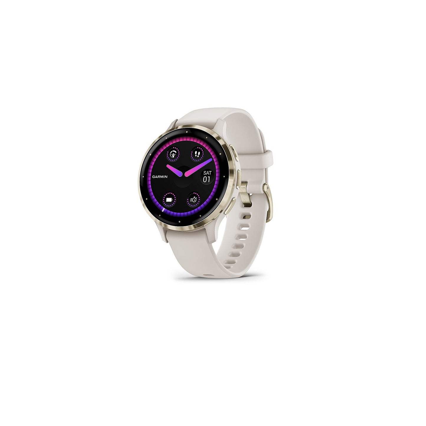 Garmin - Venu 3S GPS Smartwatch 41 mm Fiber-reinforced polymer -