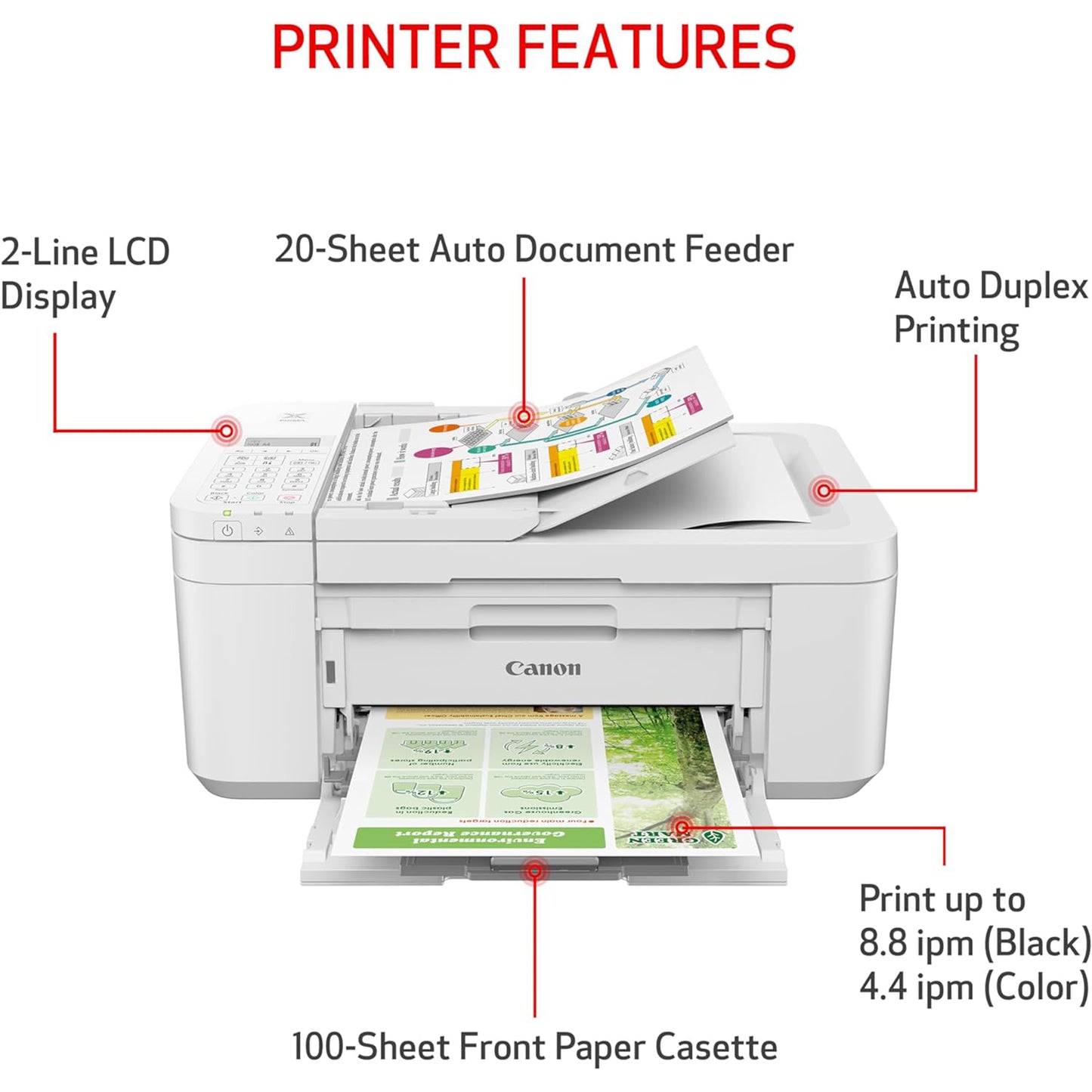 PIXMA TR4720 Wireless All-in-One Printer