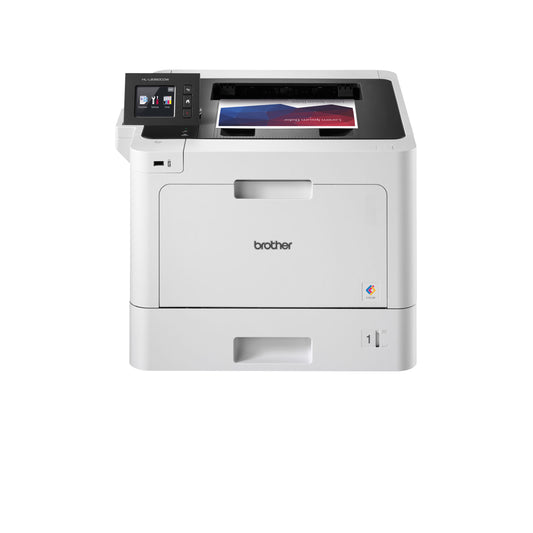 Brother Business Color Laser Printer, HL-L8360CDW, Wireless Networking, Automatic Duplex Printing, Mobile Printing, Cloud Printing, White