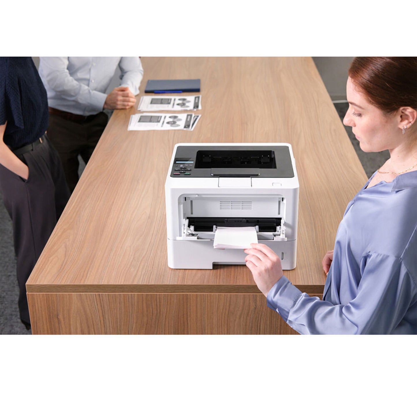 Brother HL-L5210DW Business Monochrome Laser Printer with Duplex Printing, Versatile Paper Handling, Wireless and Gigabit Ethernet Networking, and Mobile Printing