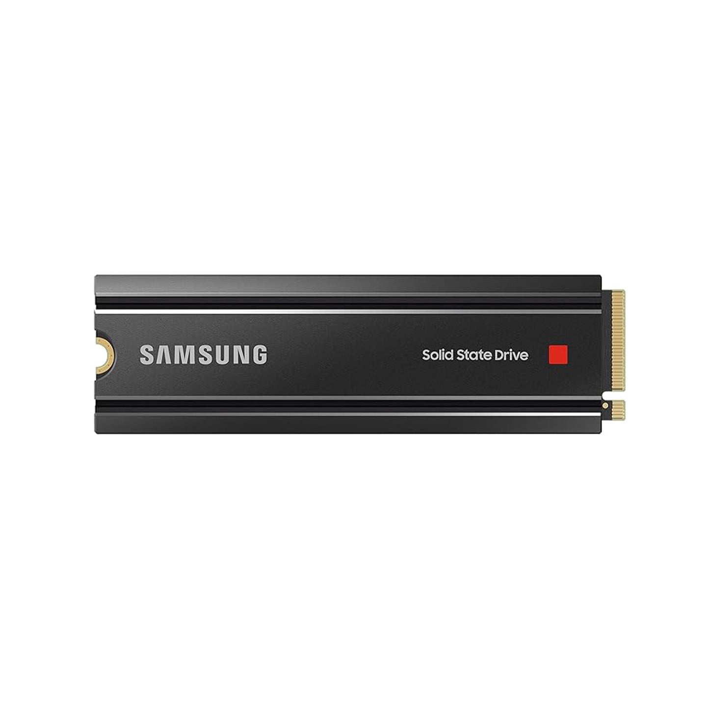 سامسونج 980 برو SSD مع مبدد حرارة 2 تيرابايت PCIe Gen 4 NVMe M.2 محرك أقراص الحالة الصلبة الداخلي، التحكم في الحرارة، السرعة القصوى، متوافق مع PS5 (MZ-V8P2T0CW) 