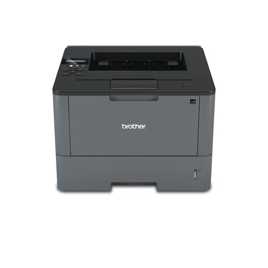 Brother Monochrome Laser Printer, HL-L5200DW, Wireless Networking, Mobile Printing, Duplex Printing, Amazon Dash Replenishment Ready