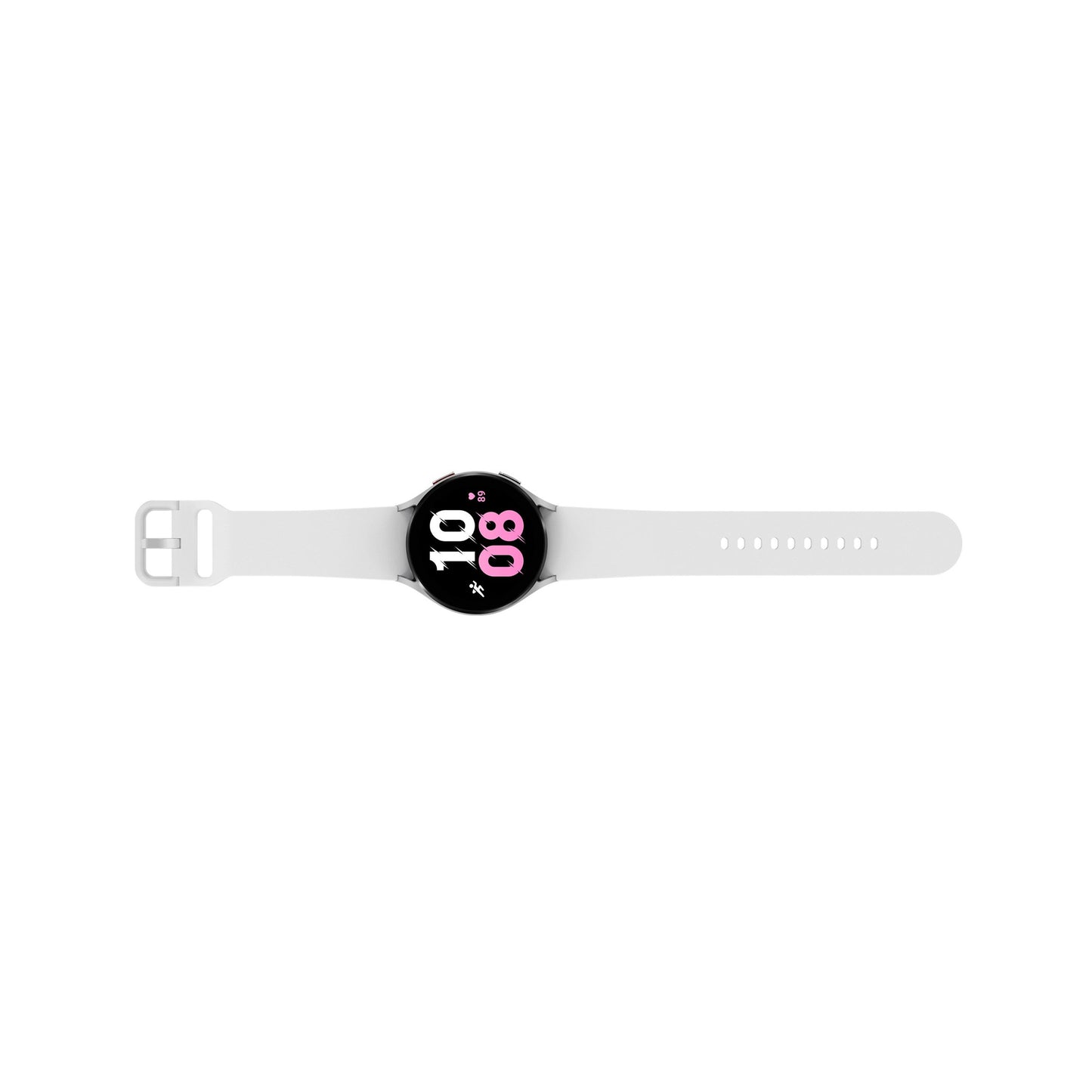 سامسونج - ساعة Galaxy Watch5 الذكية من الألومنيوم مقاس 44 ملم BT - فضي 