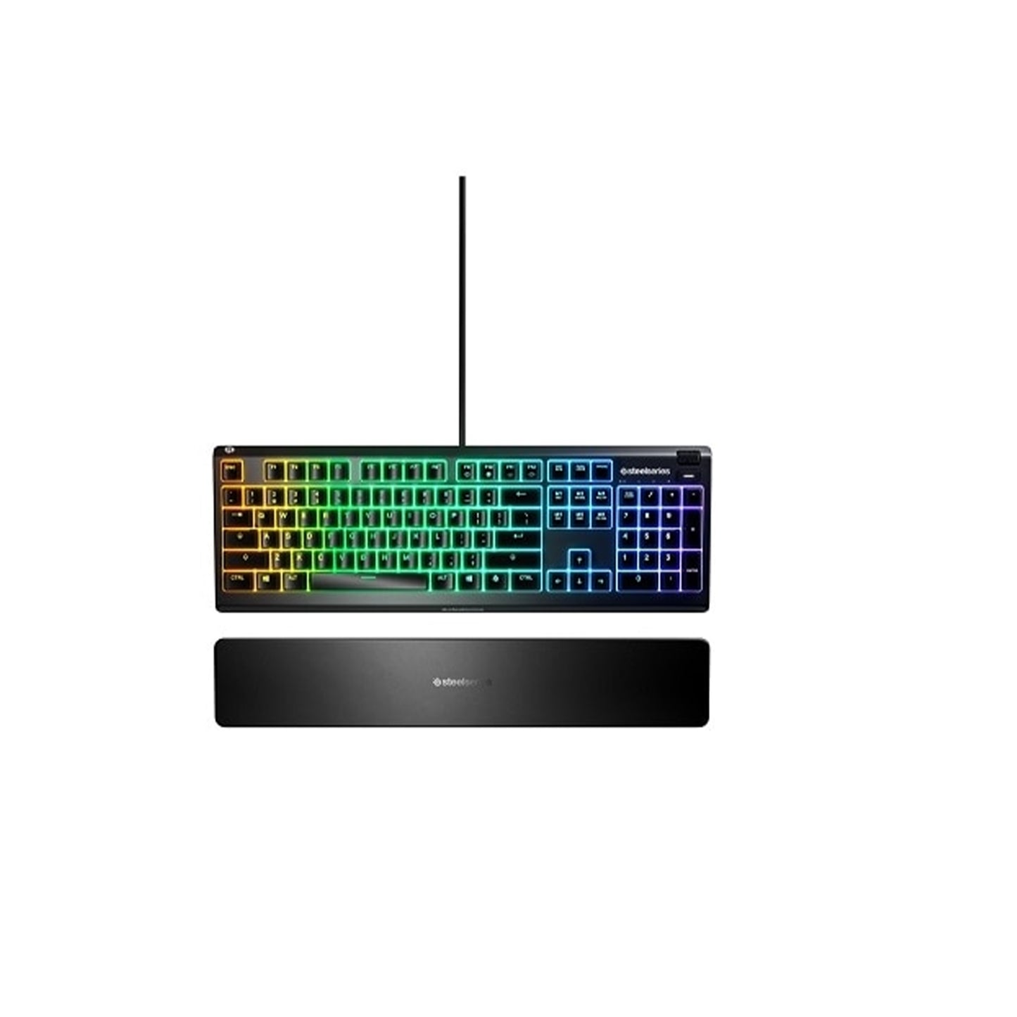 SteelSeries Apex 3 USB Keyboard - Whisper Quiet Gaming Key Switch